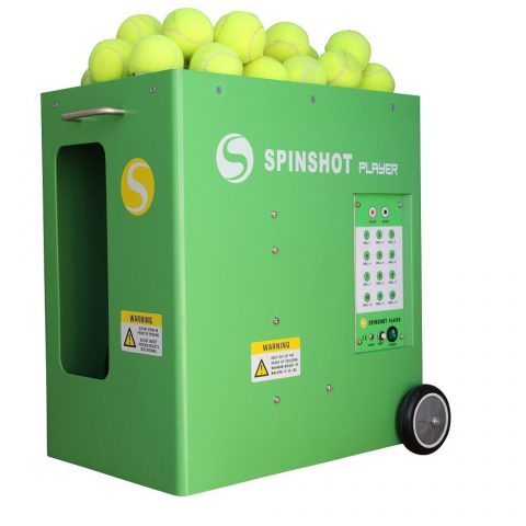 Spinshot-Player Tennis Ball Machine with Phone Remote Supported